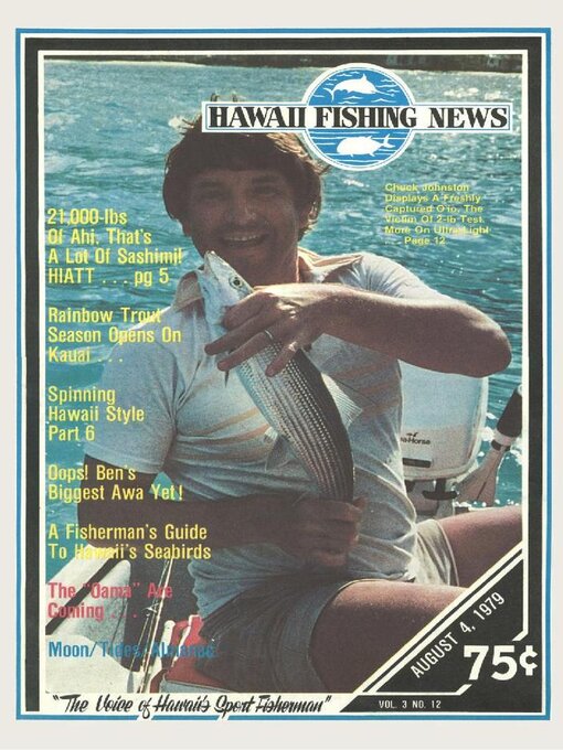 Title details for Hawaii Fishing News by Hawaii Fishing News, LLC - Available